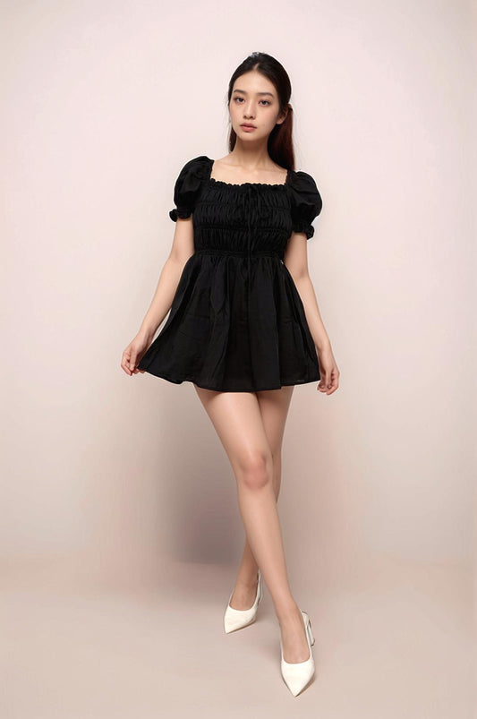 SOPHIA 2 WAY ELASTIC ROMPER DRESS