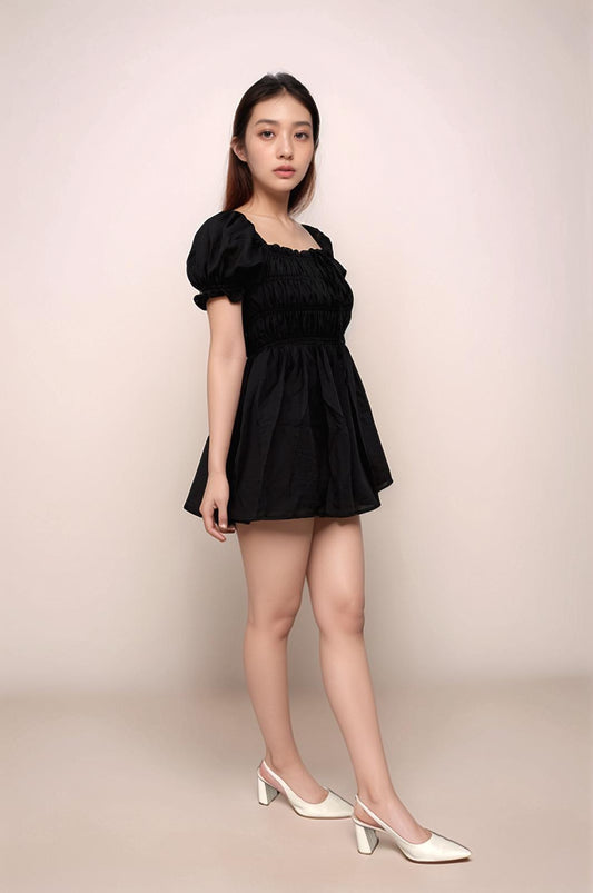 SOPHIA 2 WAY ELASTIC ROMPER DRESS